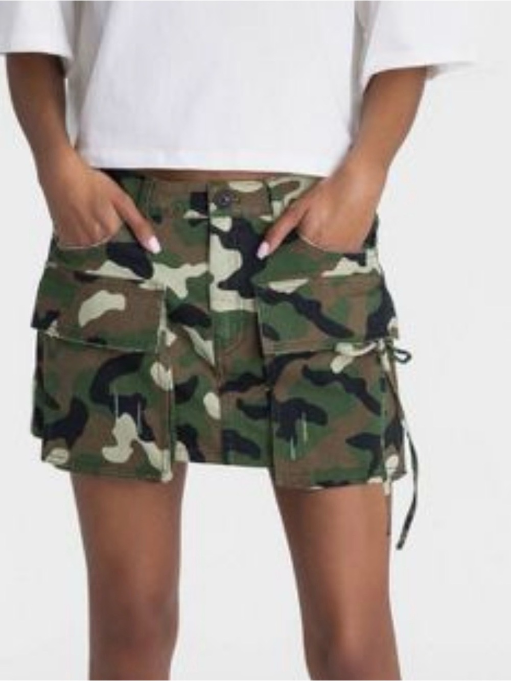 KBB by KAHLANA Women 'The Cargo Mini Skirt '